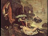Ford Madox Brown Don Juan Discovered by Haydee painting